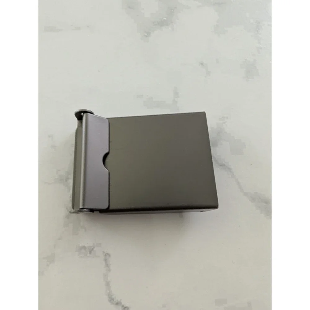 Under Armour Gray Metal Logo Belt Buckle One Size